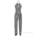 Women Office Loose Tube Dress Wide Leg Pants